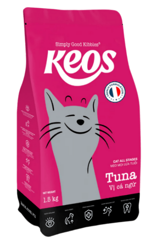 KEOS ALL STAGES CHO MÈO VỊ CÁ NGỪ - Keos