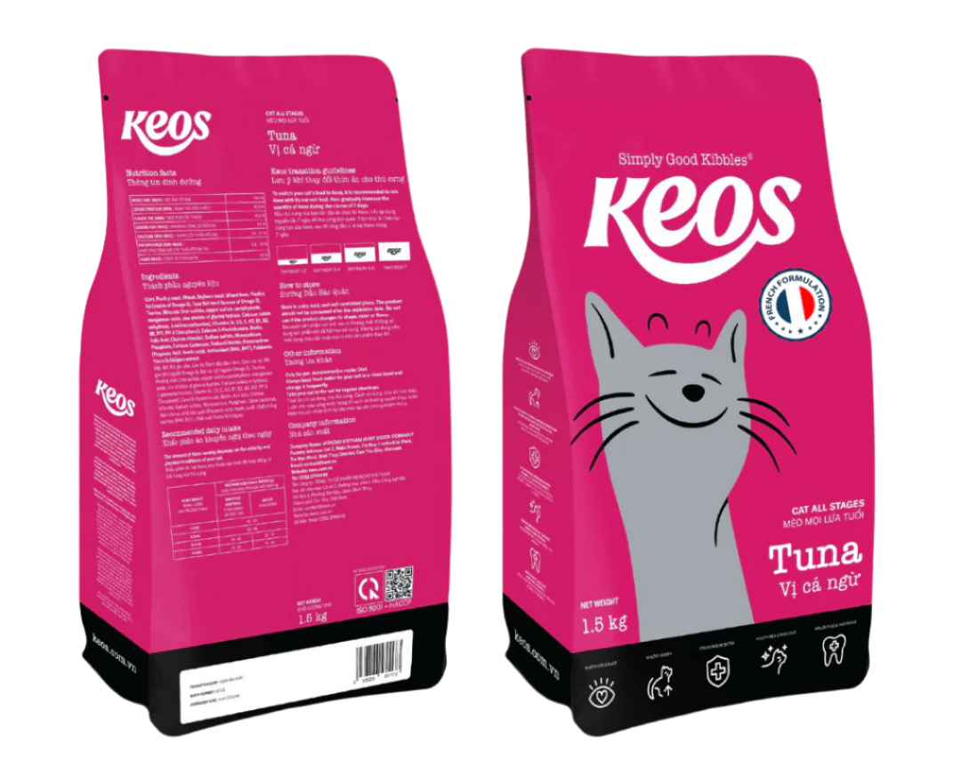 KEOS ALL STAGES CHO MÈO VỊ CÁ NGỪ - Keos