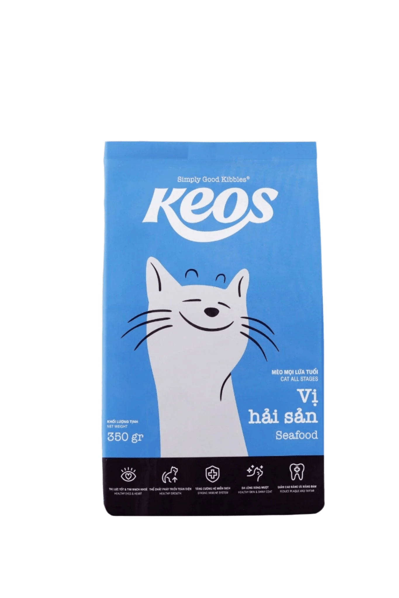 KEOS ALL STAGES CHO MÈO VỊ HẢI SẢN - Keos