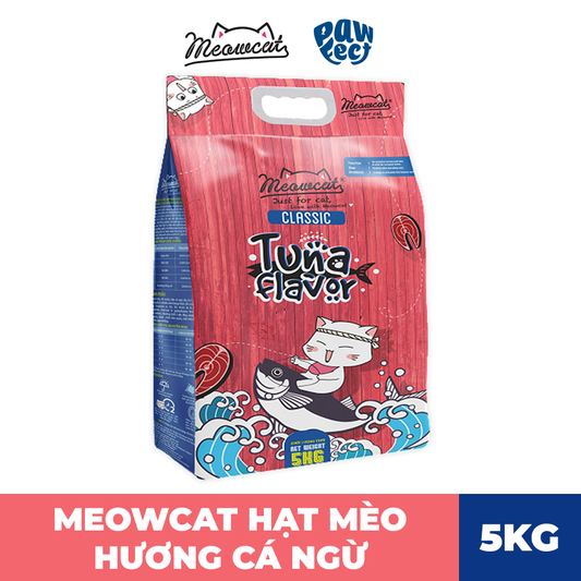 Meowcat Hạt Khô Cho Mèo Vị Cá Ngừ 5kg