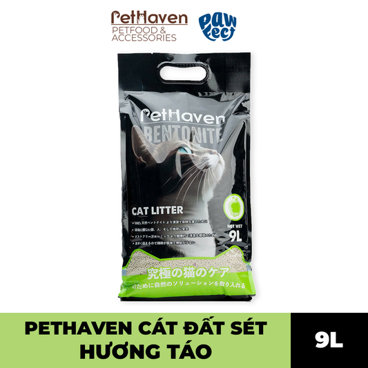 Cát Bentonite Vệ Sinh Cho Mèo PetHaven - Hương Táo