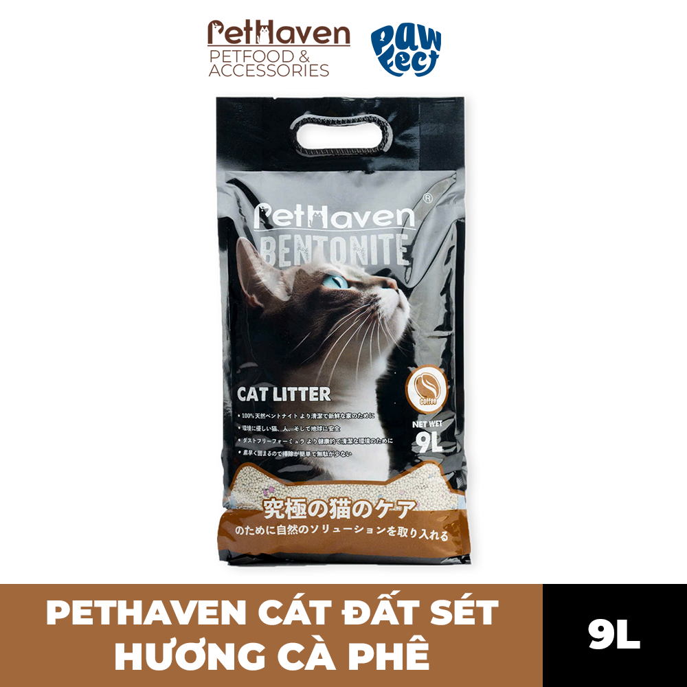 Cát Bentonite Vệ Sinh Cho Mèo PetHaven - Hương Cà phê