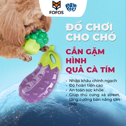 FOFOS Đồ Chơi Gặm Có Còi Kêu Hình Bắp Ngô Cỡ Nhỏ Cho Chó – Chất Liệu TPR Bền Chắc
