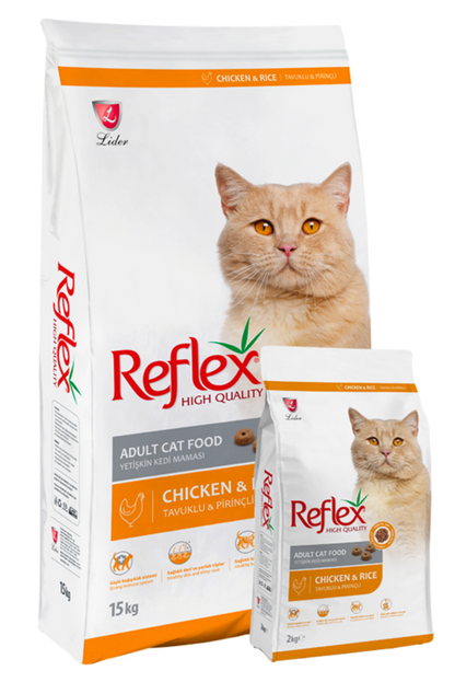 REFLEX DÀNH CHO MÈO TRƯỞNG THÀNH VỊ GÀ & GẠO - Tiệm Spa Bốn Chân