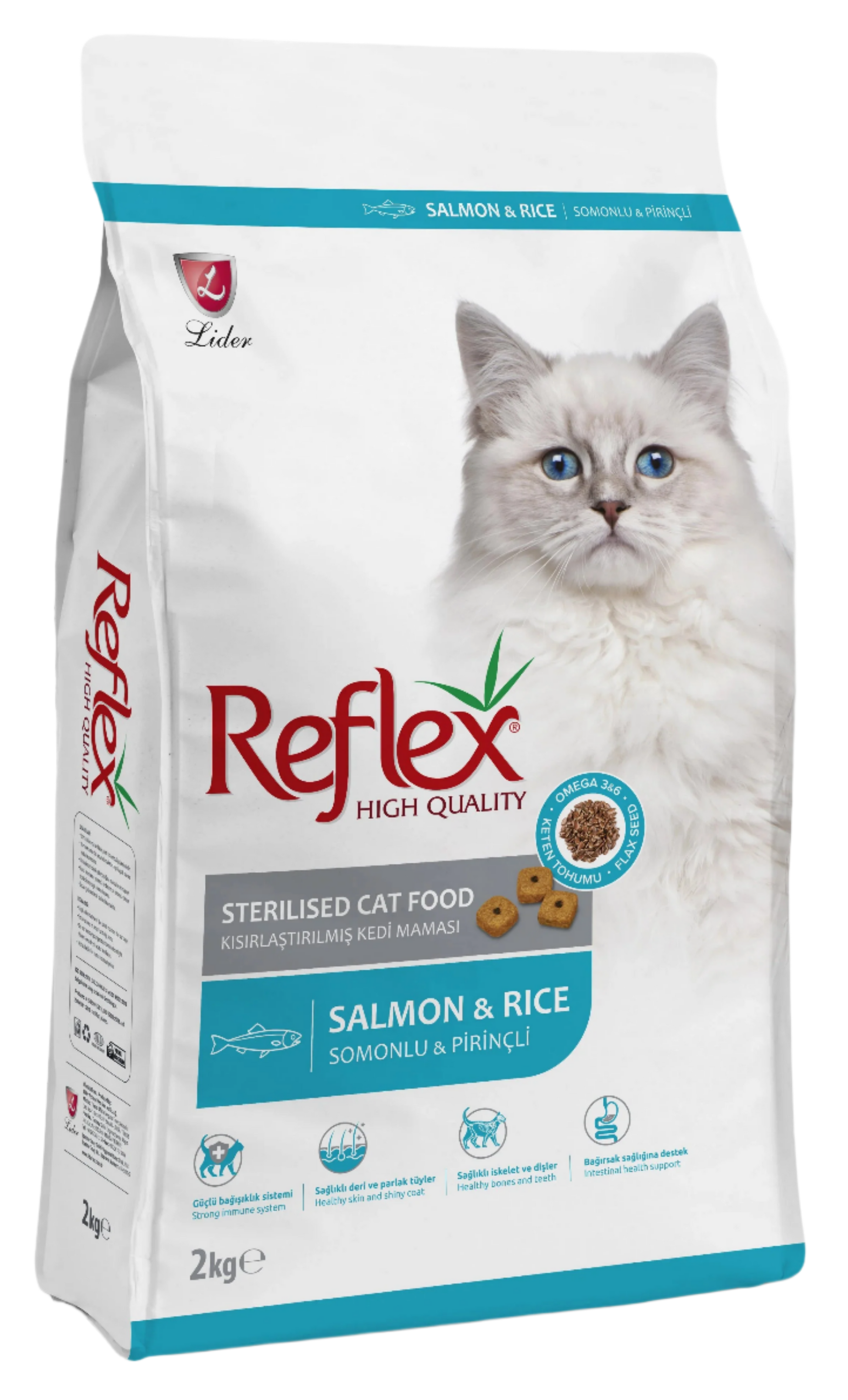 REFLEX DÀNH CHO MÈO TRIỆT SẢN VỊ CÁ HỒI & GẠO - Tiệm Spa Bốn Chân