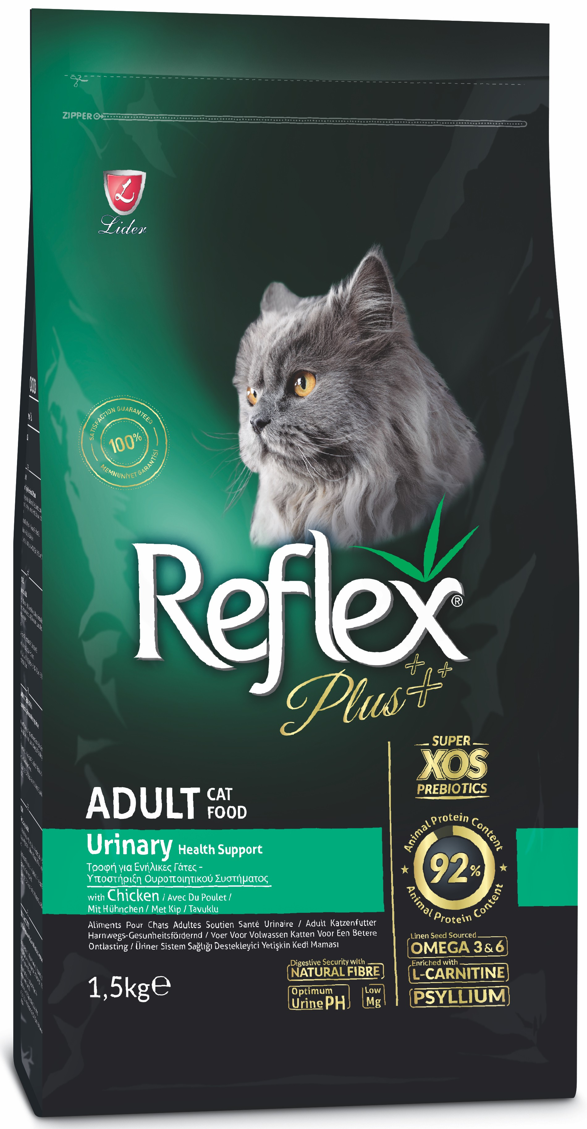 REFLEX PLUS DÀNH CHO MÈO TRƯỞNG THÀNH HỖ TRỢ TIẾT NIỆU - Tiệm Spa Bốn Chân