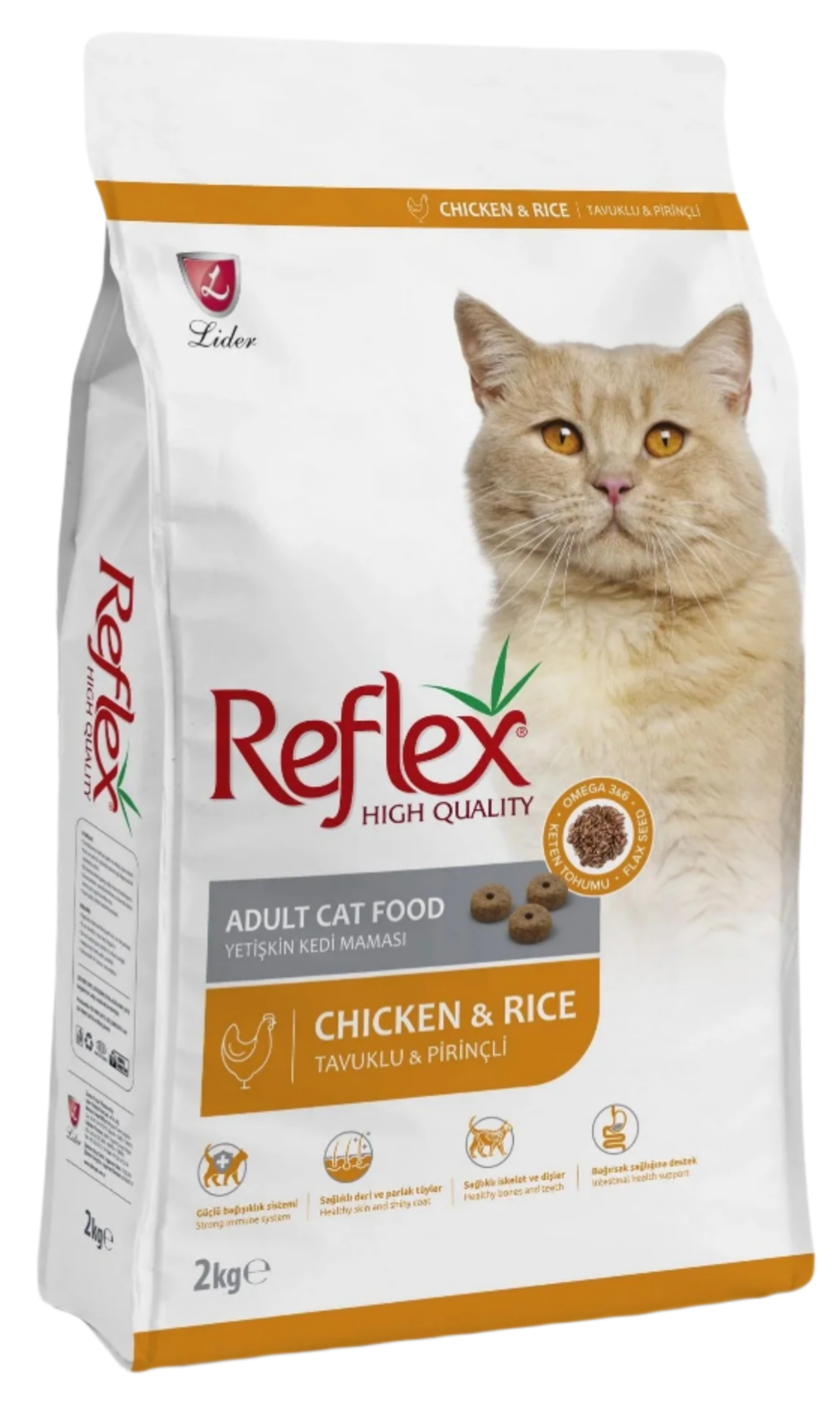 REFLEX DÀNH CHO MÈO TRƯỞNG THÀNH VỊ GÀ & GẠO - Tiệm Spa Bốn Chân