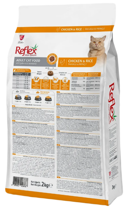 REFLEX DÀNH CHO MÈO TRƯỞNG THÀNH VỊ GÀ & GẠO - Tiệm Spa Bốn Chân