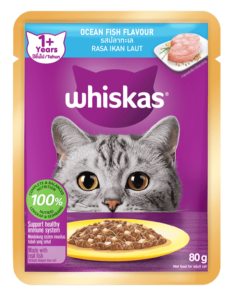Whiskas Pate Vị Hải Sản Dành Cho Mèo