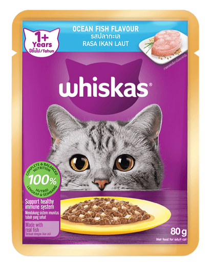 Whiskas Pate Vị Hải Sản Dành Cho Mèo