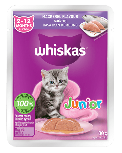 Whiskas Pate Vị Cá Thu Dành Cho Mèo Con