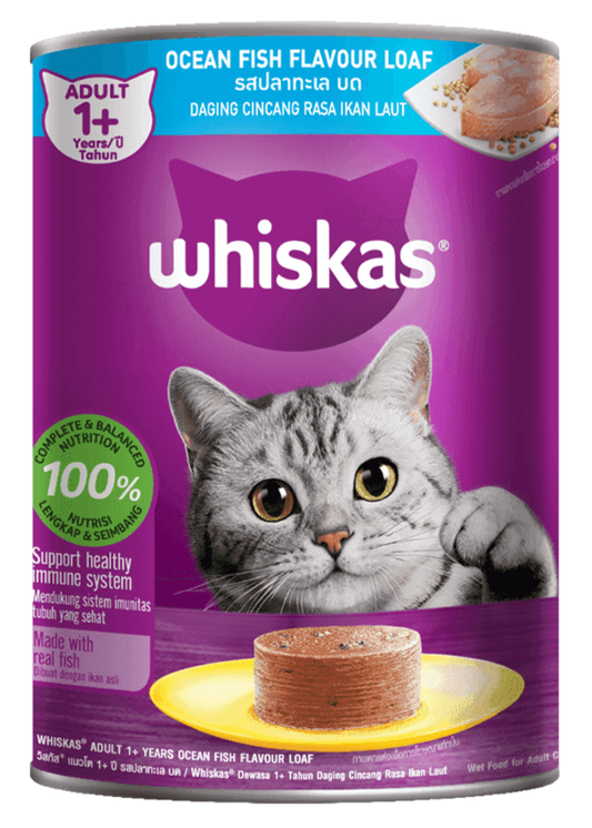 Whiskas Pate Lon Vị Cá Biển Dành Cho Mèo