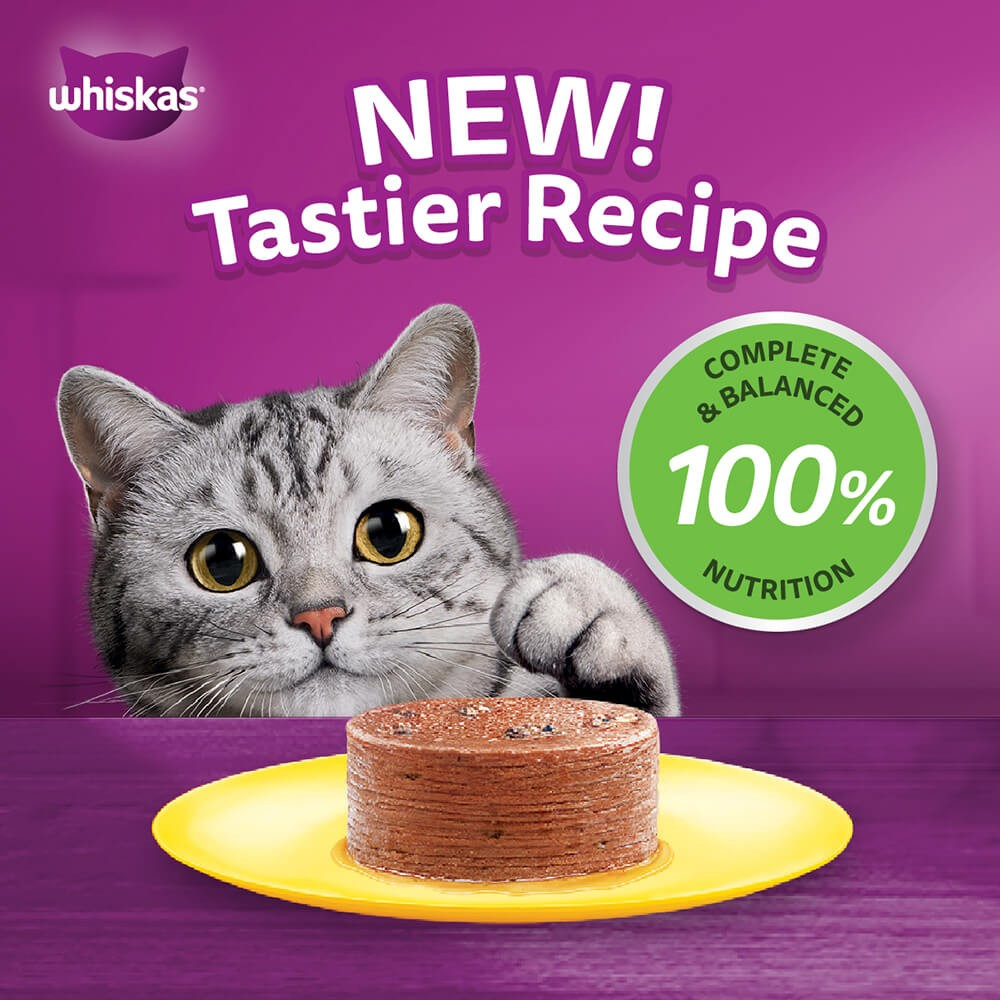 Whiskas Pate Lon Vị Cá Biển Dành Cho Mèo