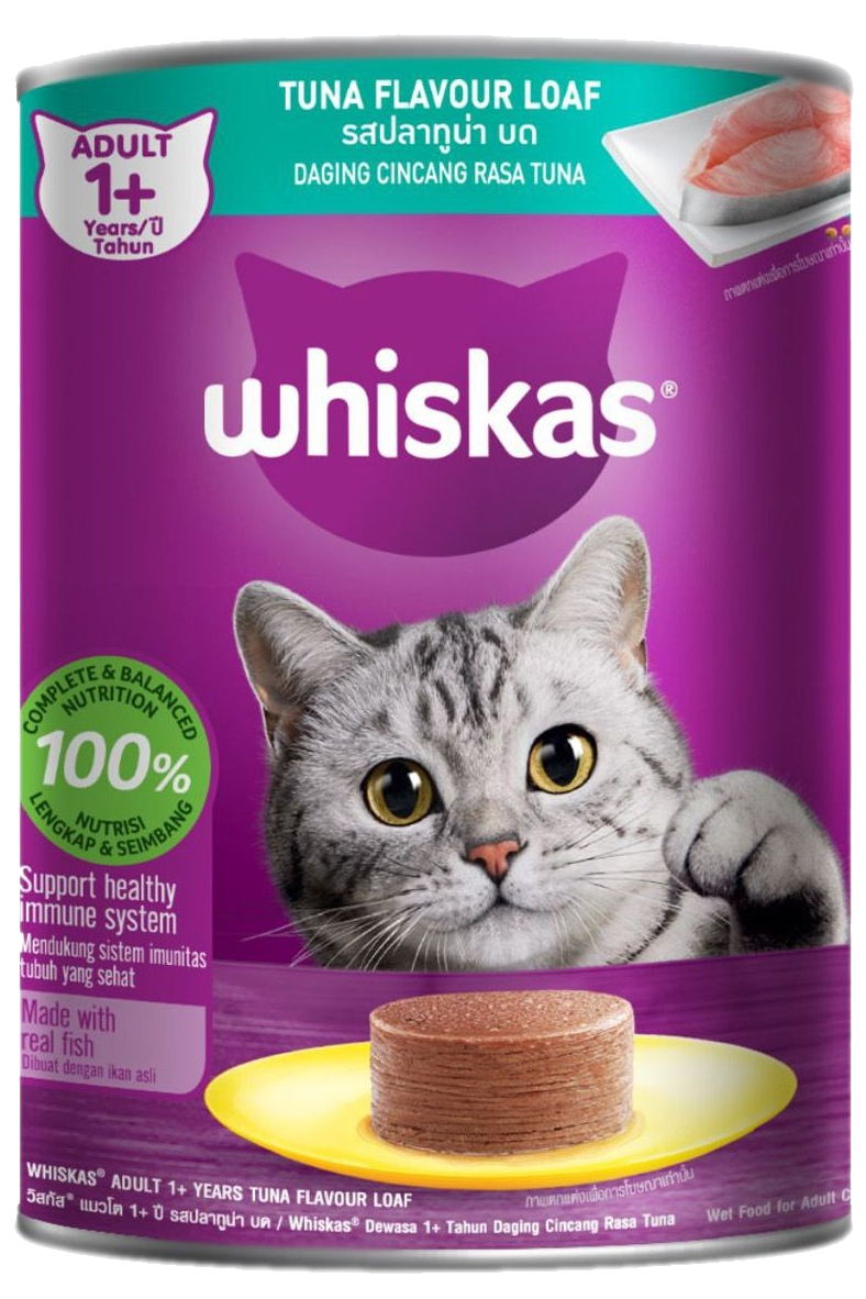Whiskas Pate Lon Vị Cá Ngừ Dành Cho Mèo