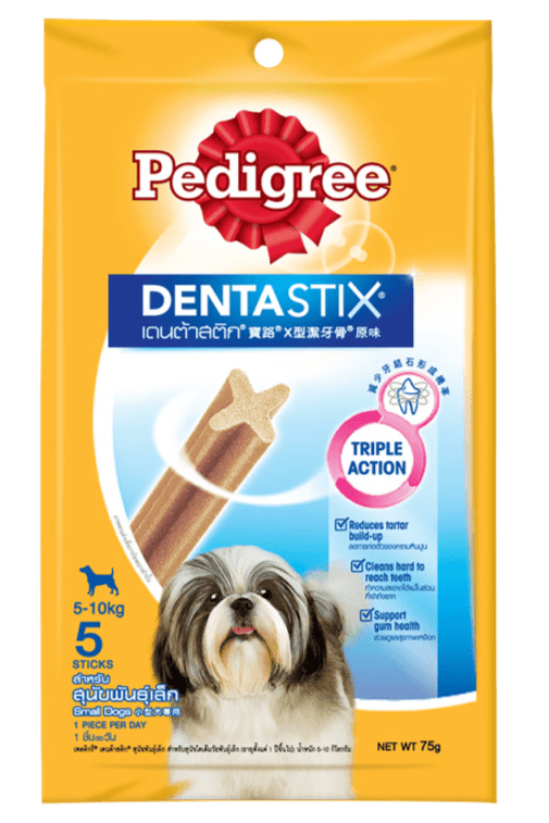 BÁNH XƯƠNG CHĂM SÓC RĂNG CHO CHÓ CỠ NHỎ PEDIGREE DENTASTIX 75G - Pedigree