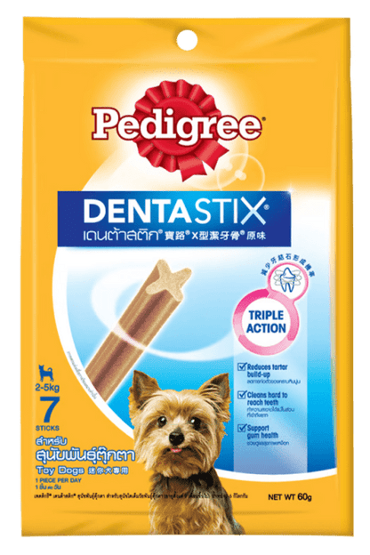 BÁNH XƯƠNG CHĂM SÓC RĂNG CHO CHÓ KIỂNG PEDIGREE DENTASTIX 60G - Tiệm Spa Bốn Chân