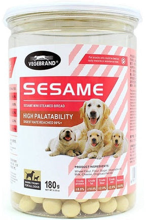 BÁNH THƯỞNG SESAME VEGEBRAND 180G - Tiệm Spa Bốn Chân