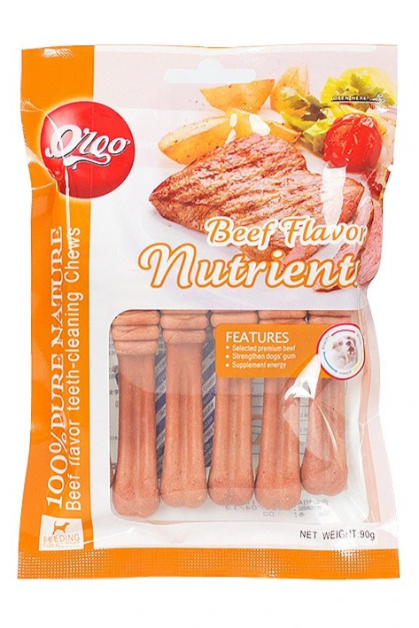 XƯƠNG GẶM SẠCH RĂNG THƠM MIỆNG CHO CHÓ ORGO 90G - Tiệm Spa Bốn Chân