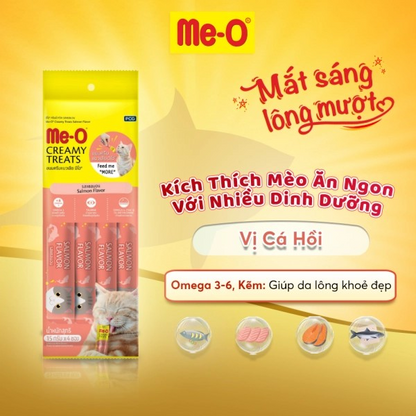 ME-O SÚP THƯỞNG VỊ CÁ HỒI 60G - Tiệm Spa Bốn Chân