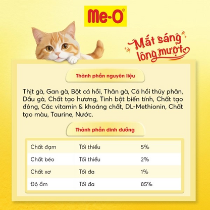 ME-O SÚP THƯỞNG VỊ CUA 60G - Tiệm Spa Bốn Chân