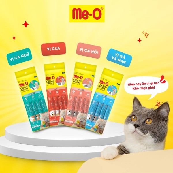 ME-O SÚP THƯỞNG VỊ CUA 60G - Tiệm Spa Bốn Chân