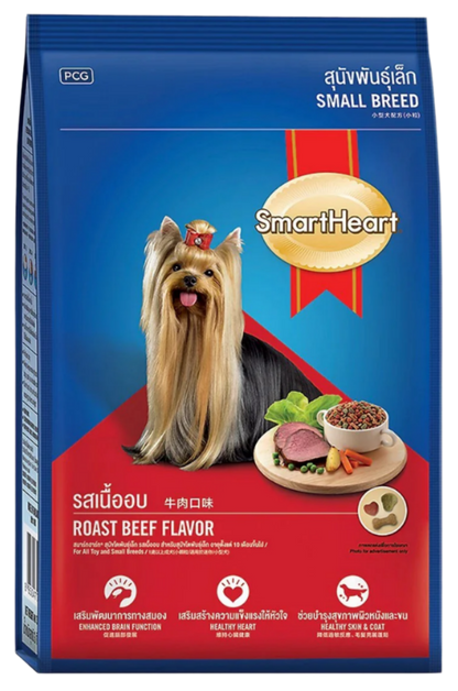 SMARTHEART DÀNH CHO CHÓ TRƯỞNG THÀNH GIỐNG NHỎ VỊ BÒ NƯỚNG - Tiệm Spa Bốn Chân