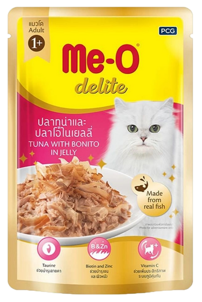 ME-O DELITE CÁ NGỪ BONITO 70G - Tiệm Spa Bốn Chân