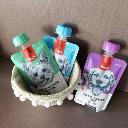 SÚP THƯỞNG CHO CHÓ WANPY NẮP VẶN 90G - Tiệm Spa Bốn Chân