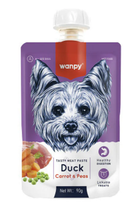 SÚP THƯỞNG CHO CHÓ WANPY NẮP VẶN 90G - Tiệm Spa Bốn Chân