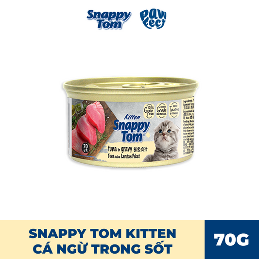 Snappy Tom Premium Tuna In Gravy 70g