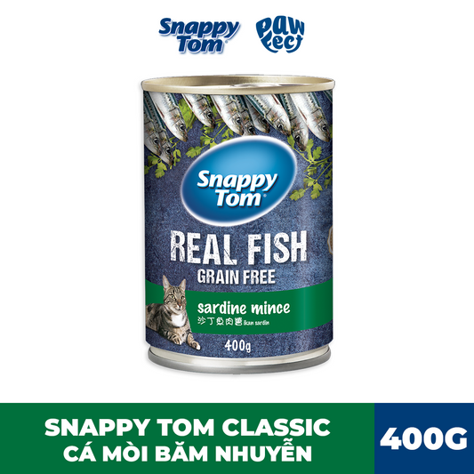 Snappy Tom Classic 400g Sardine Mince