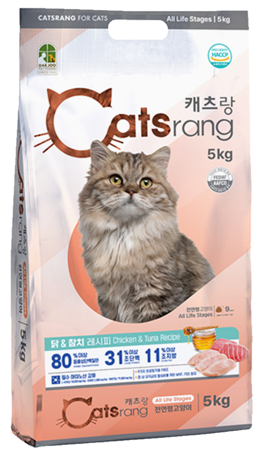 Catsrang Thức Ăn Hạt Dành Cho Mèo Ở Mọi Lứa Tuổi 5kg