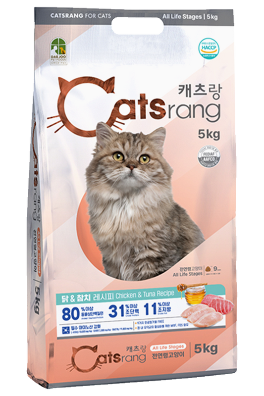 Catsrang Thức Ăn Hạt Dành Cho Mèo Ở Mọi Lứa Tuổi Túi 3kg