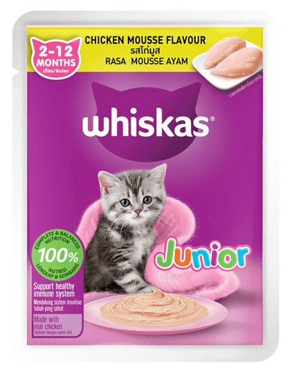 Whiskas Pate Vị Gà Xay Nhuyễn Dành Cho Mèo Con