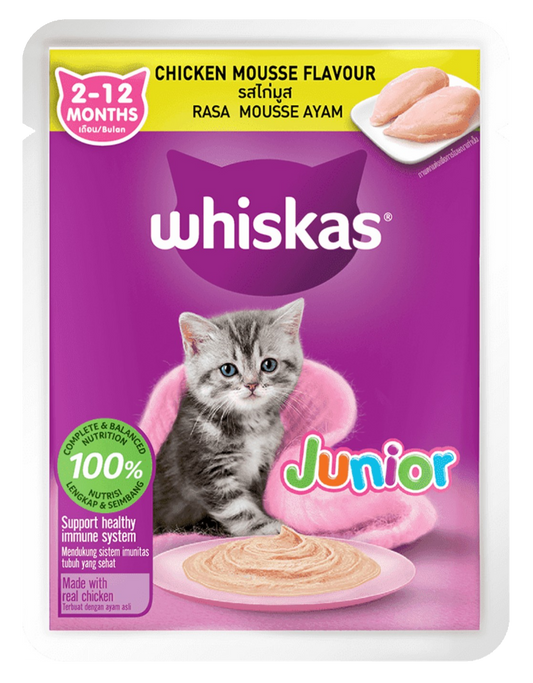 Whiskas Pate Vị Gà Xay Nhuyễn Dành Cho Mèo Con