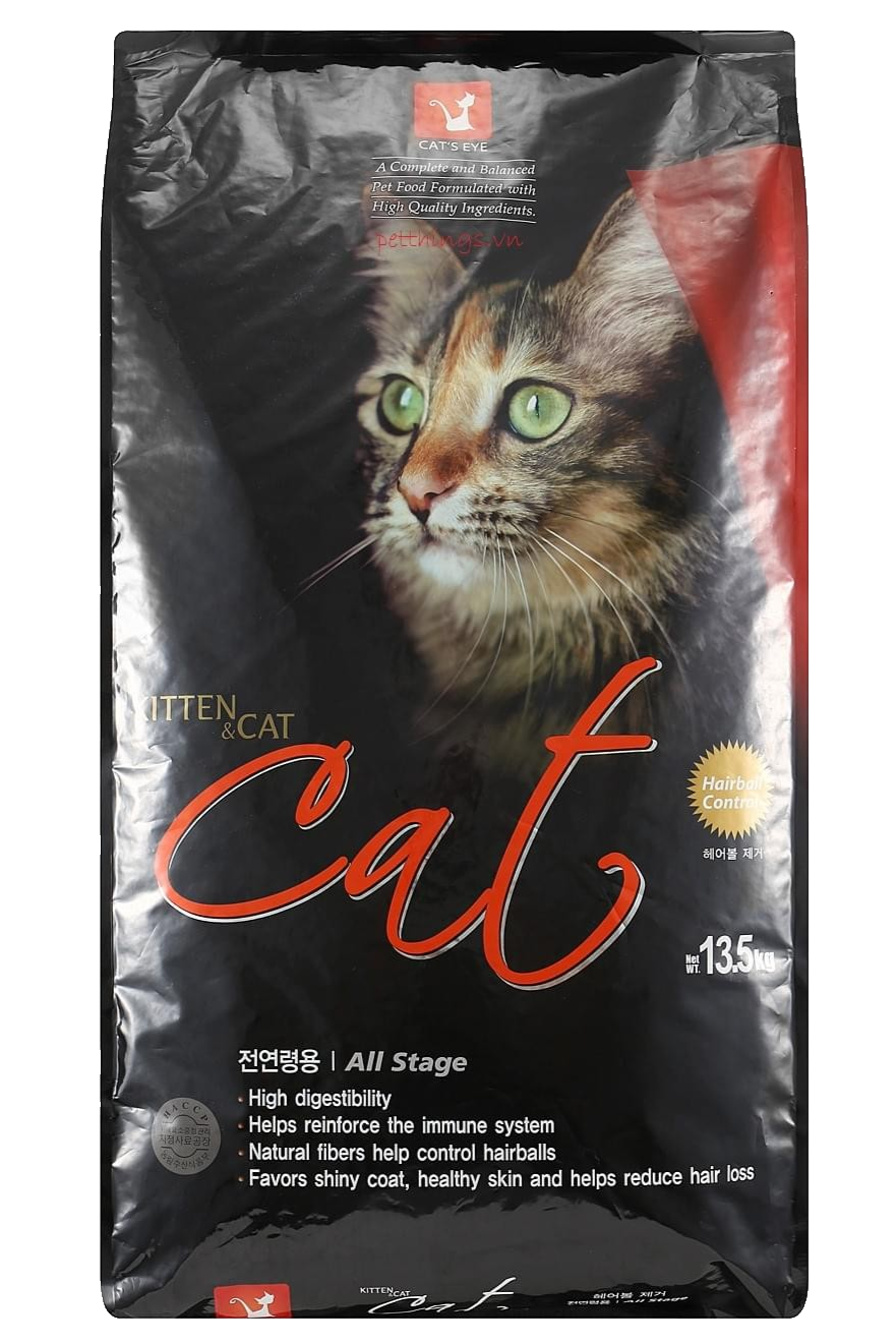 Cat's Eye Kitten & Cat Thức Ăn Hạt Dành Cho Mèo Mọi Lứa Tuổi 13.5kg