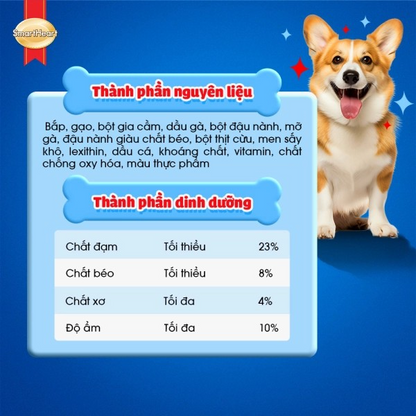 SMARTHEART DÀNH CHO CHÓ TRƯỞNG THÀNH GIỐNG VỪA VÀ LỚN VỊ CỪU & GẠO - Tiệm Spa Bốn Chân