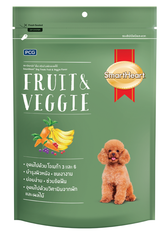 SMARTHEART BÁNH THƯỞNG VỊ TRÁI CÂY VÀ RAU CỦ - Tiệm Spa Bốn Chân