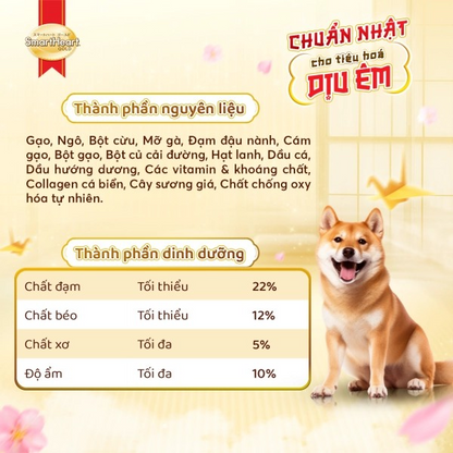 SMARTHEART GOLD DÀNH CHO CHÓ TRƯỞNG THÀNH GIỐNG VỪA VÀ LỚN VỊ CỪU VÀ GẠO - Tiệm Spa Bốn Chân