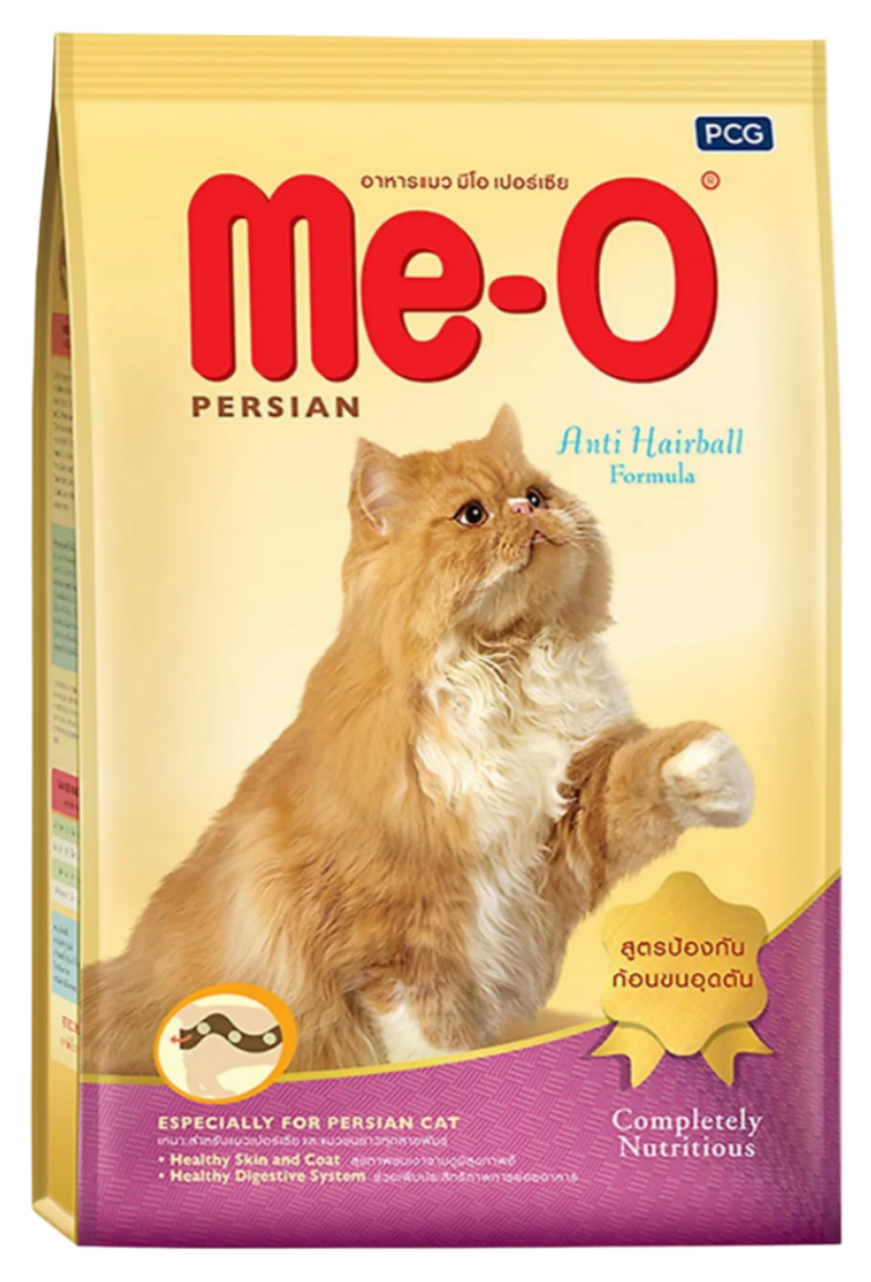 ME-O THỨC ĂN HẠT TIÊU BÚI LÔNG CHO MÈO ANH LÔNG DÀI - Tiệm Spa Bốn Chân