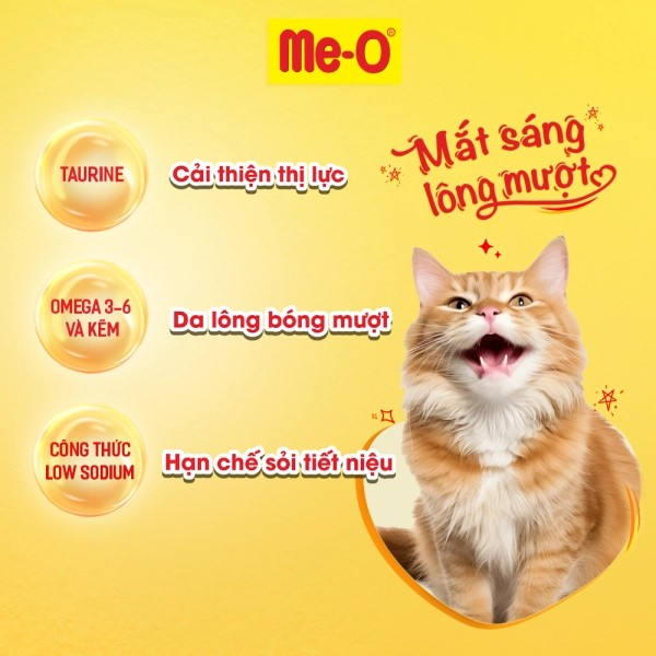 ME-O THỨC ĂN HẠT DÀNH CHO MÈO MANG THAI, CHO CON BÚ VÀ MÈO CON - Tiệm Spa Bốn Chân
