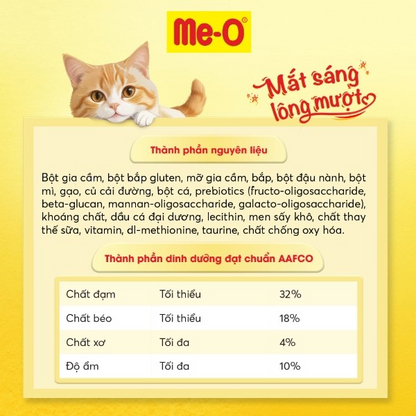 ME-O THỨC ĂN HẠT DÀNH CHO MÈO MANG THAI, CHO CON BÚ VÀ MÈO CON - Tiệm Spa Bốn Chân
