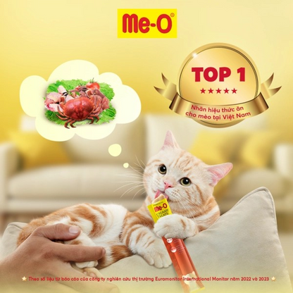 ME-O SÚP THƯỞNG VỊ CUA 60G - Tiệm Spa Bốn Chân