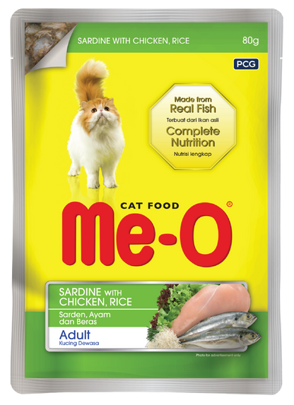 ME-O PATE VỊ CÁ MÒI, GÀ & GẠO - Tiệm Spa Bốn Chân