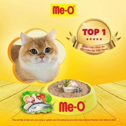 ME-O PATE VỊ CÁ MÒI, GÀ & GẠO - Tiệm Spa Bốn Chân