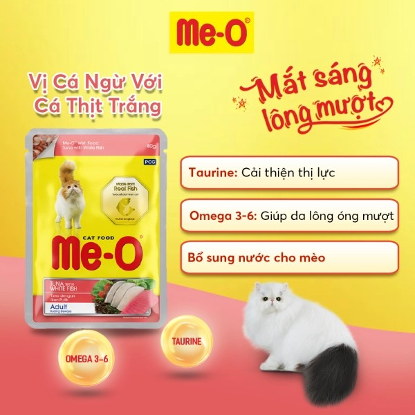 ME-O PATE VỊ CÁ NGỪ & CÁ THỊT TRẮNG - Tiệm Spa Bốn Chân