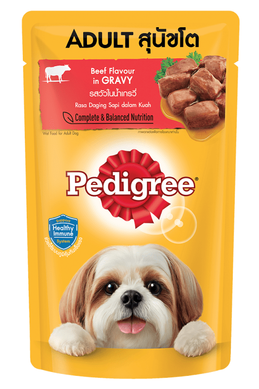Pedigree Thức Ăn Dạng Sốt Vị Bò Cho Chó