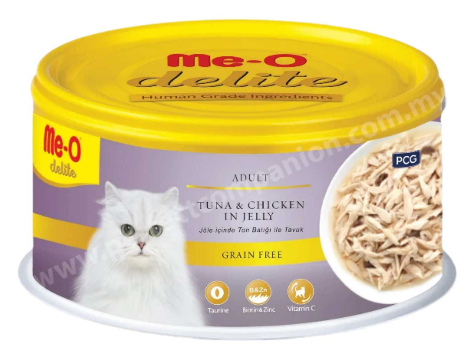 ME-O PATE DELITE CÁ NGỪ & GÀ 80G - Tiệm Spa Bốn Chân