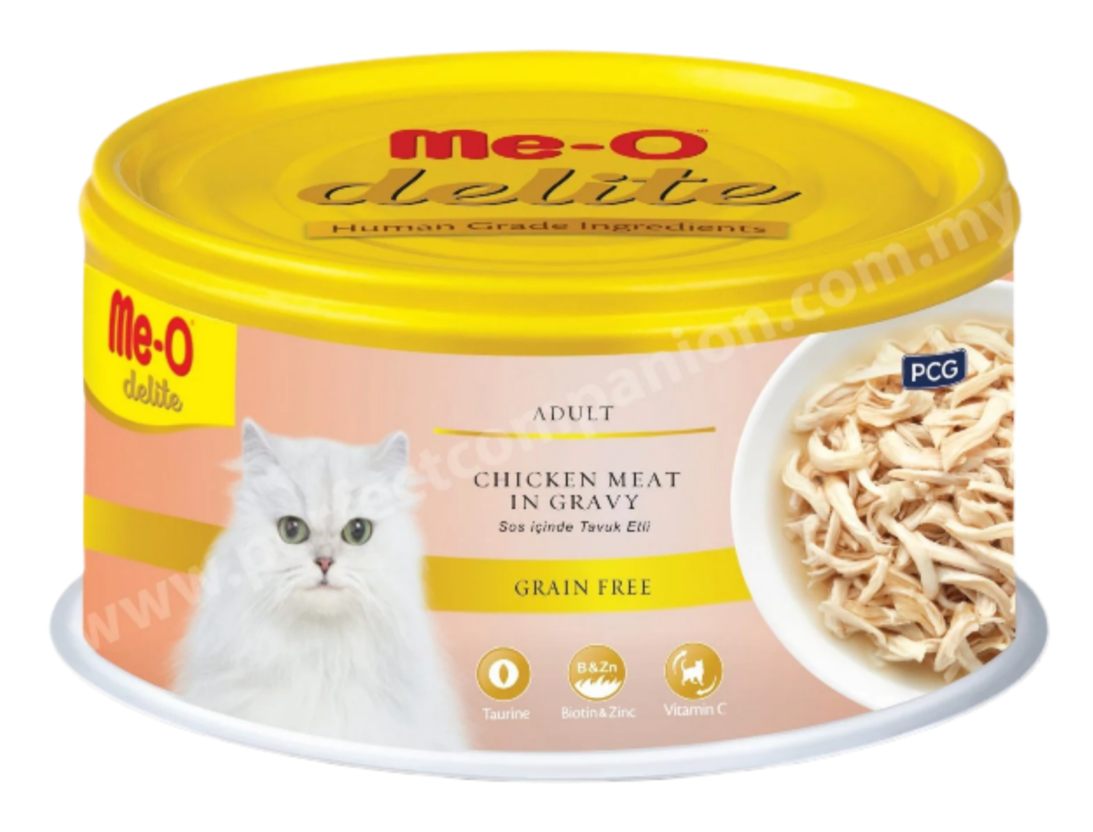 ME-O PATE DELITE GÀ 80G - Tiệm Spa Bốn Chân