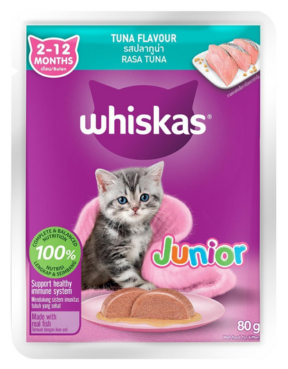 Whiskas Pate Vị Cá Ngừ Dành Cho Mèo Con
